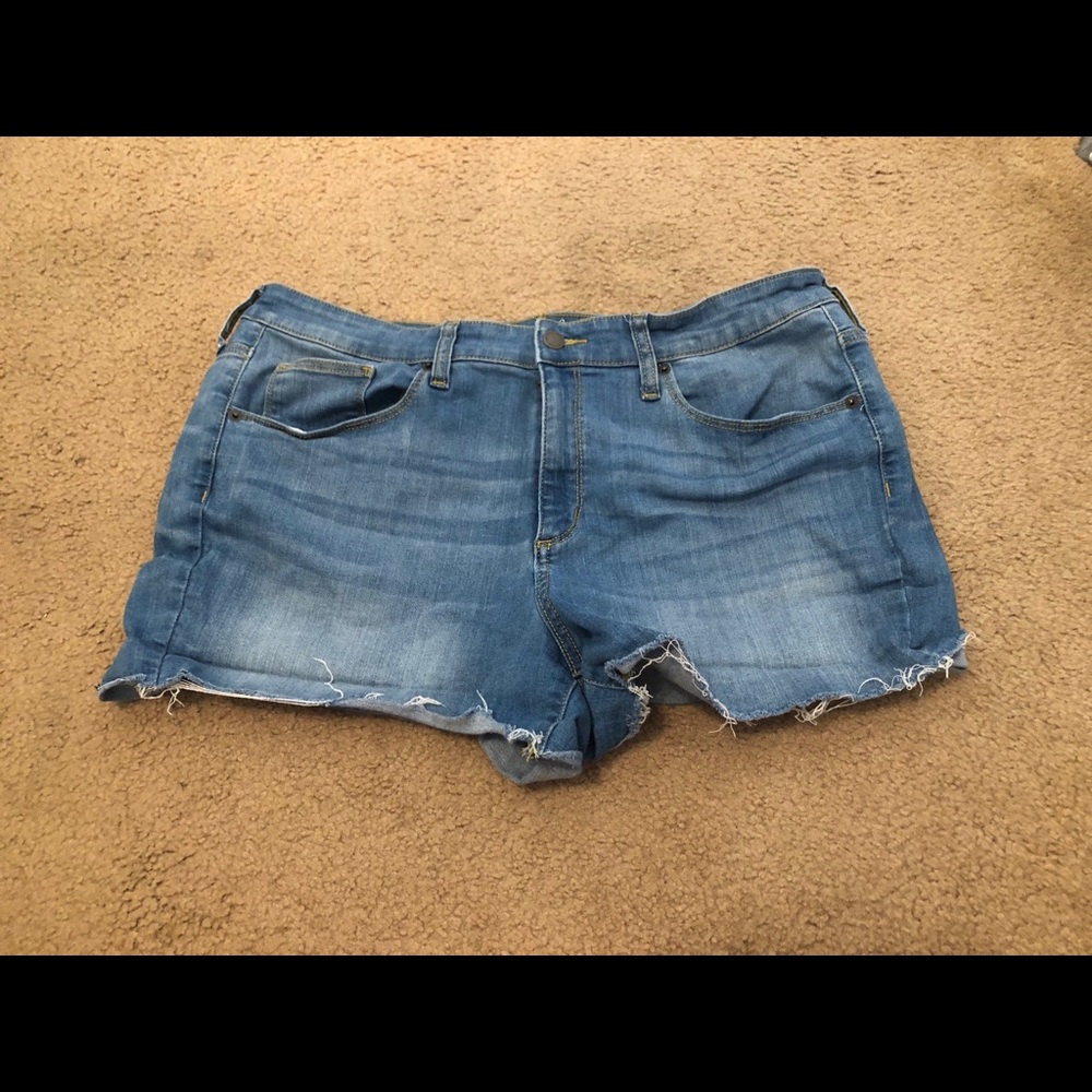 High waisted shorts